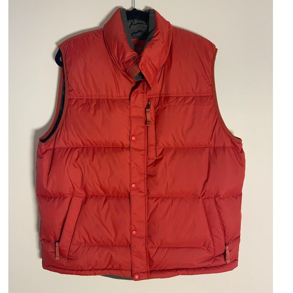 L.L. Bean Men's Goose‎ Down Puffer Vest size large